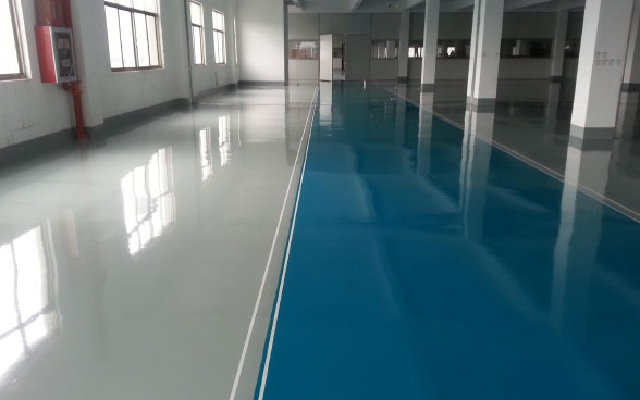 環(huán)氧地坪漆水泥地面漆防水廠房車間如有雜物粘附需清除