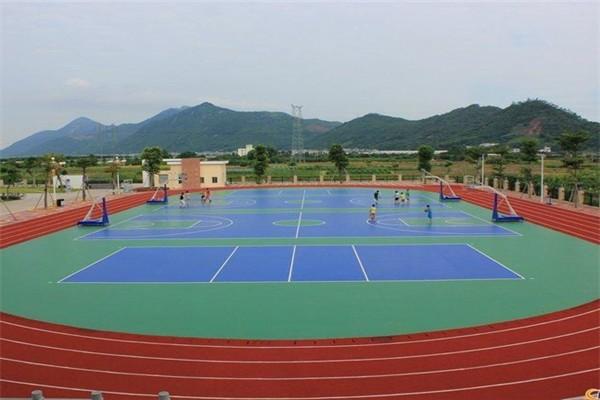 運動場地坪施工